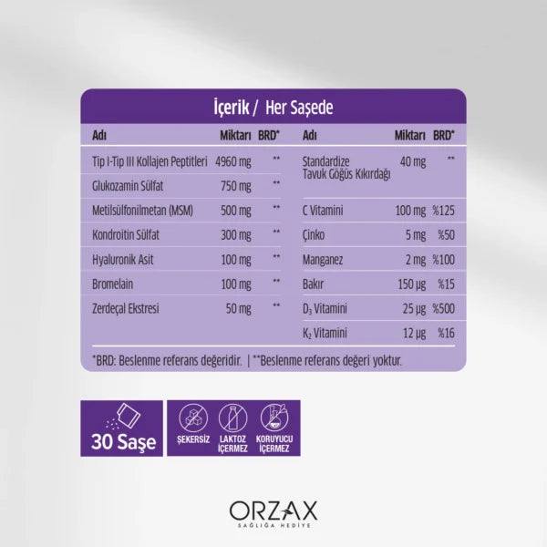 OCEAN COLFLEX TAKVIYE EDICI GIDA 30 saşe