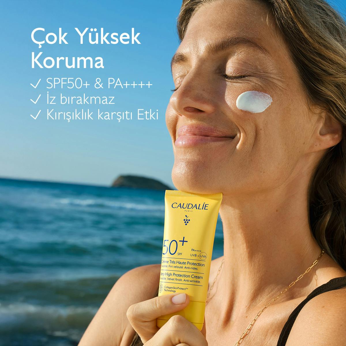 Çok Yüksek Koruma Sağlayan Krem SPF50+