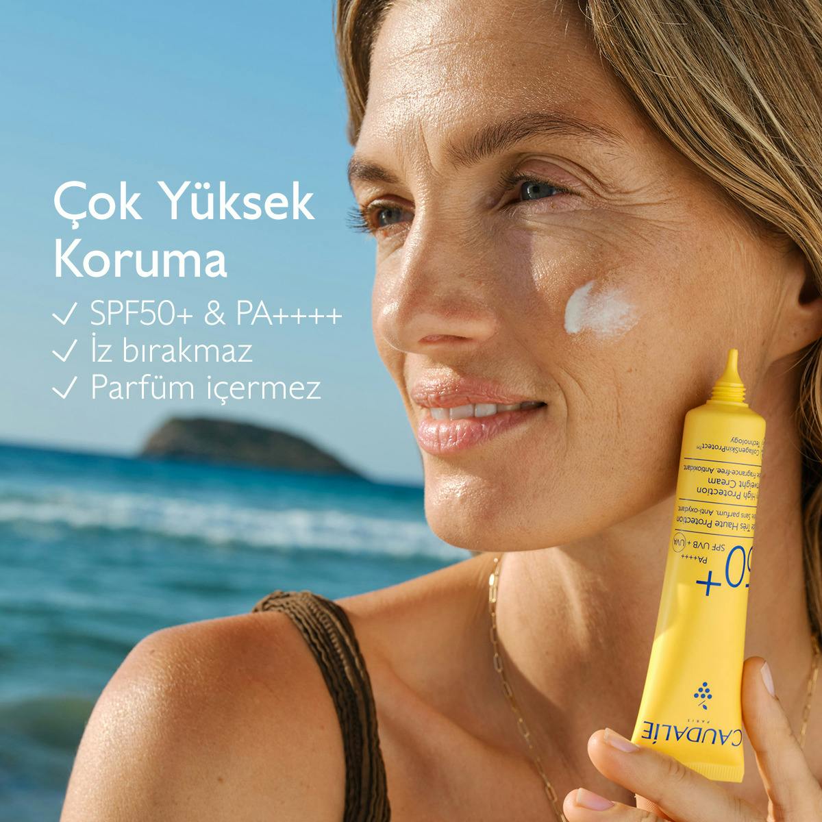 Yüksek Koruma Sağlayan Fluid Krem SPF50+