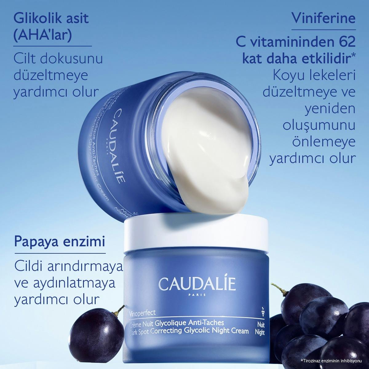 Leke Karşıtı Glikolik Gece Bakım Kremi