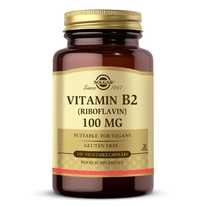 Vitamin B2 (Riboflavin) 100 mg