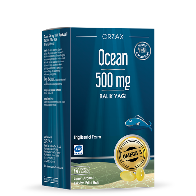 ocean 500 mg balık yağı