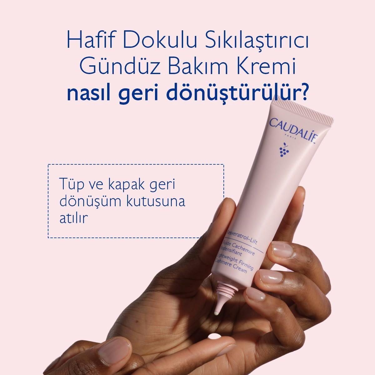 Sıkılaştırıcı Etkili Hafif Dokulu Kaşmir Gündüz Bakım Kremi
