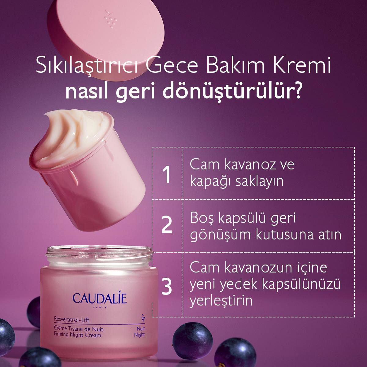 Sıkılaştırıcı Gece Bakım Kremi
