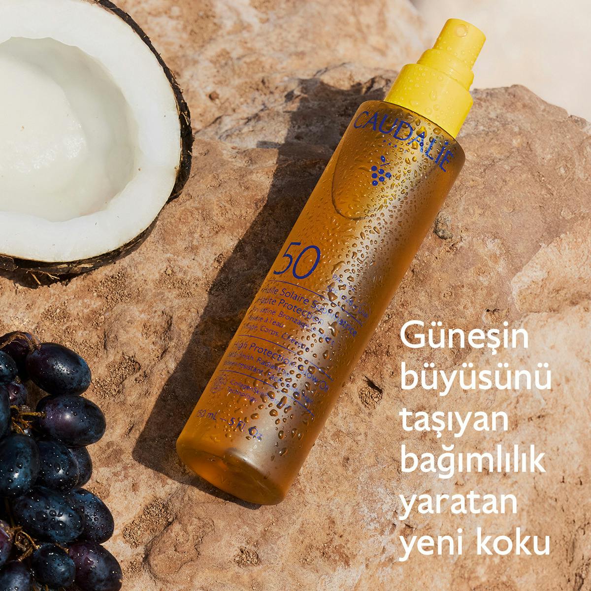 Yüksek Koruma Sağlayan Güneş Yağı SPF50