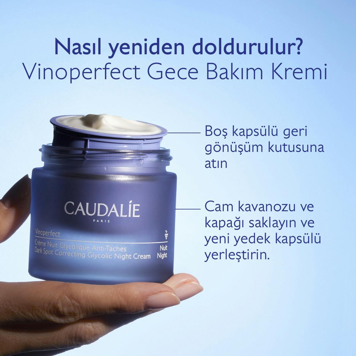 Leke Karşıtı Glikolik Gece Bakım Kremi