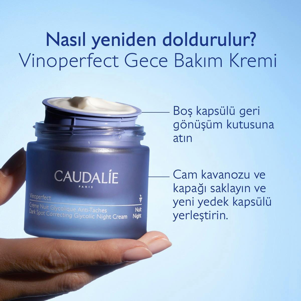 Leke Karşıtı Glikolik Gece Bakım Kremi