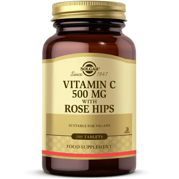 Vitamin C 500 mg with Rose Hips