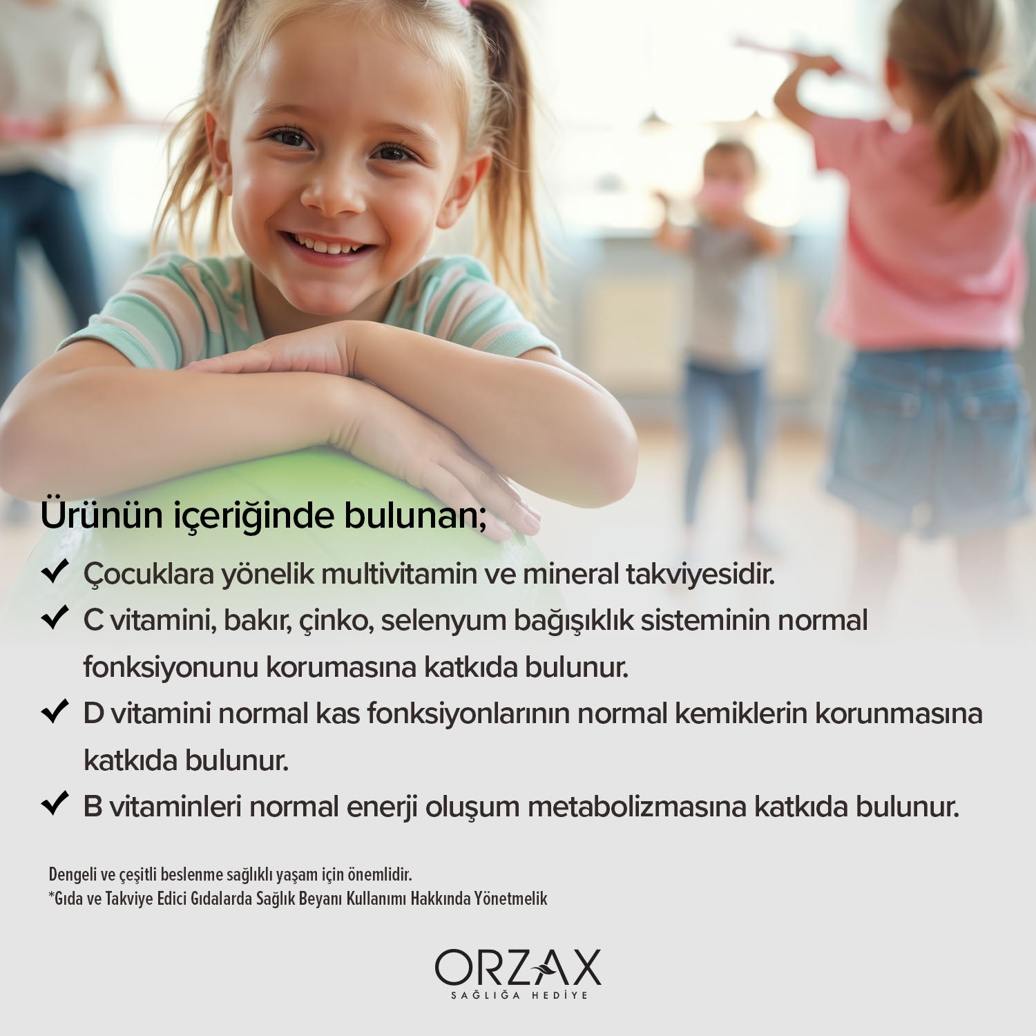 Ocean Vm Vitamin Mineral Portakal Aromali Takviye Edici Gida 150 Ml Sise