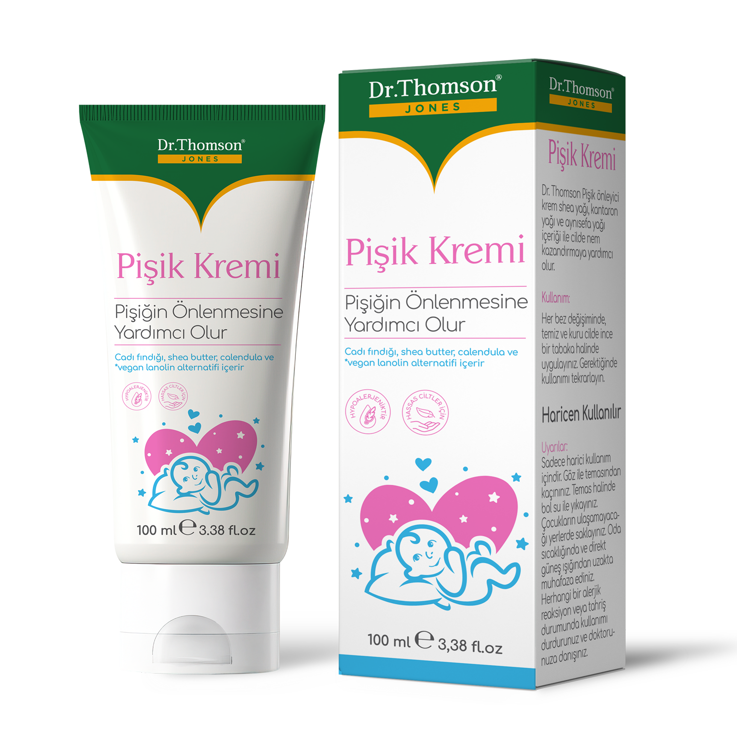 Dr. Thomson Pişik Kremi (30 mL / 100 mL) - Görsel 2