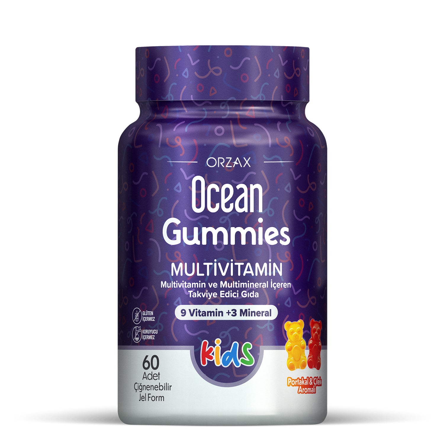 OCEAN GUMMIES MULTİVİTAMİN KIDS