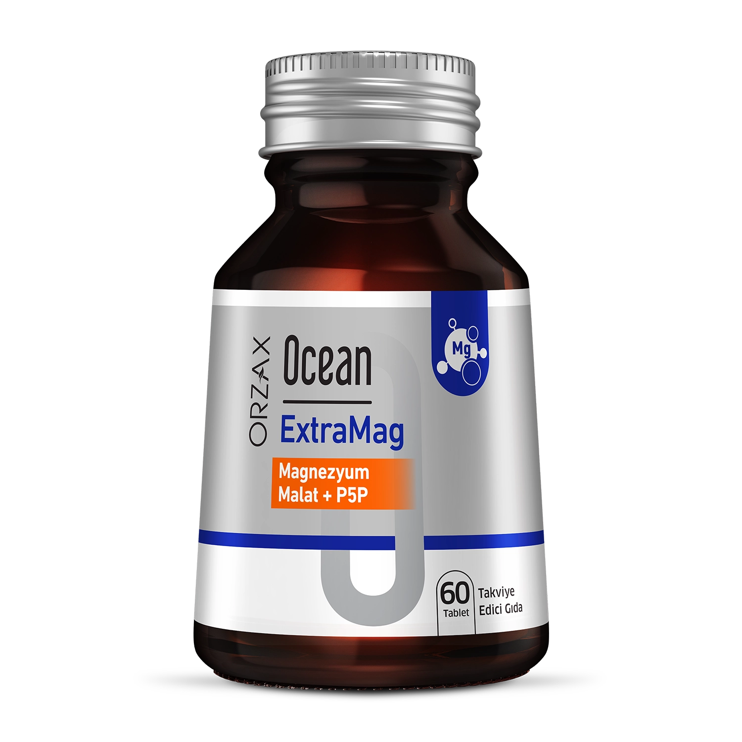 Ocean Extramag Magnezyum Malat + P5P Takviye Edici Gida Tablet 60 Tablet