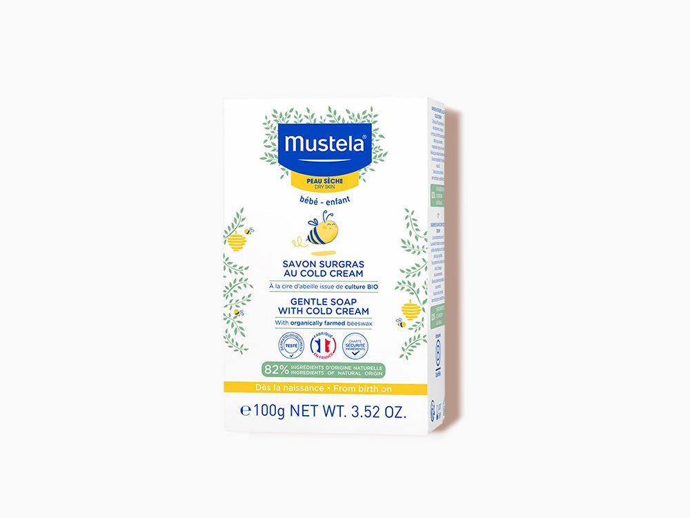 Cold Cream ve Organik Balmumu İçeren Bebek Sabunu