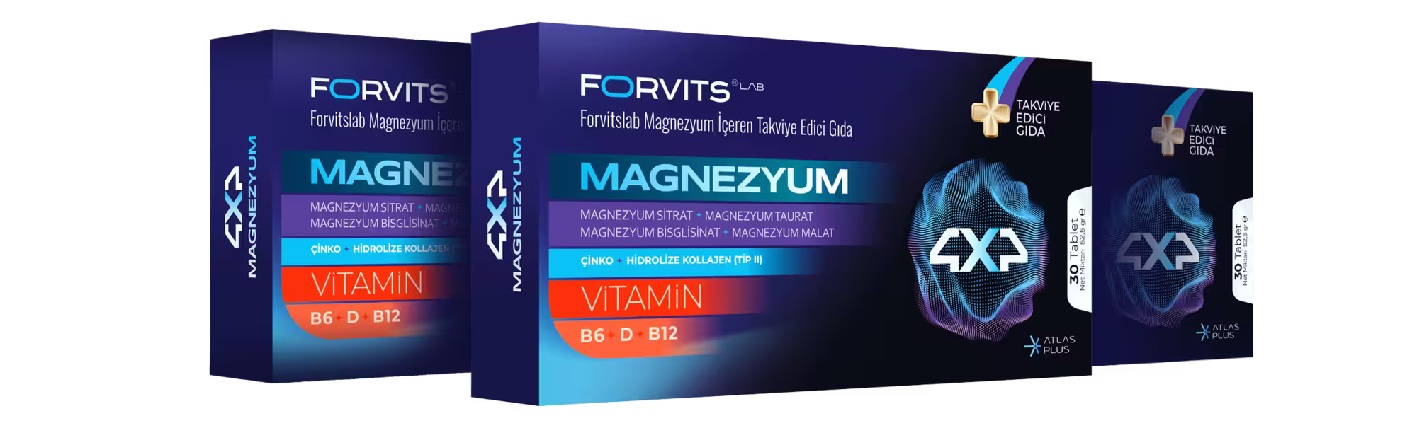 FORVITS LAB MAGNEZYUM ICEREN TAKVIYE EDICI GIDA TABLET 60 tablet