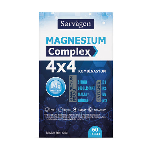 Sorvagen 4x4 Magnezyum Complex ( 60 Tablet)
