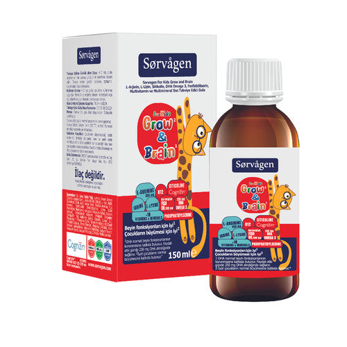 Sorvagen Grow&Braın For Kıds Sıvı 150 ML