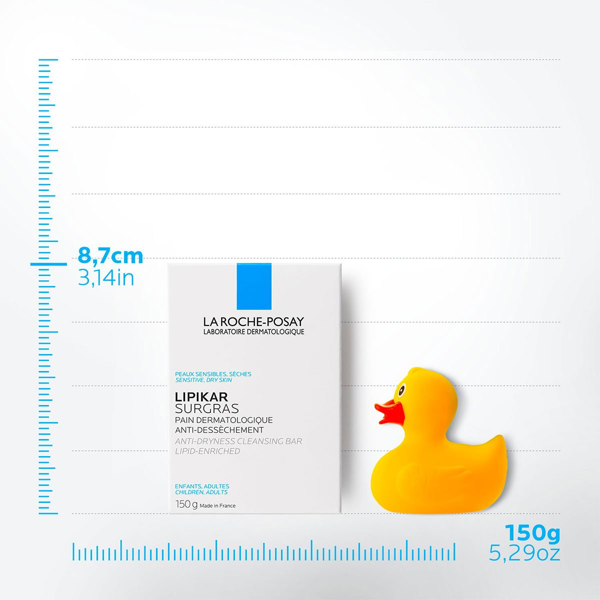 La Roche Posay ProductPage Eczema Lipikar Pain Surgras 150g 3433422404533