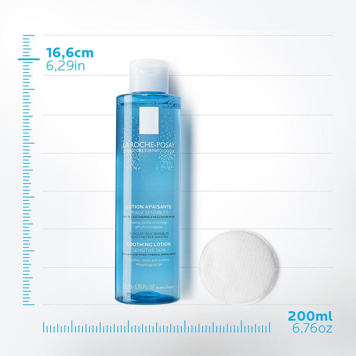 La Roche Posay Face Cleanser Physiological Soothing Lotion 200ml 33378