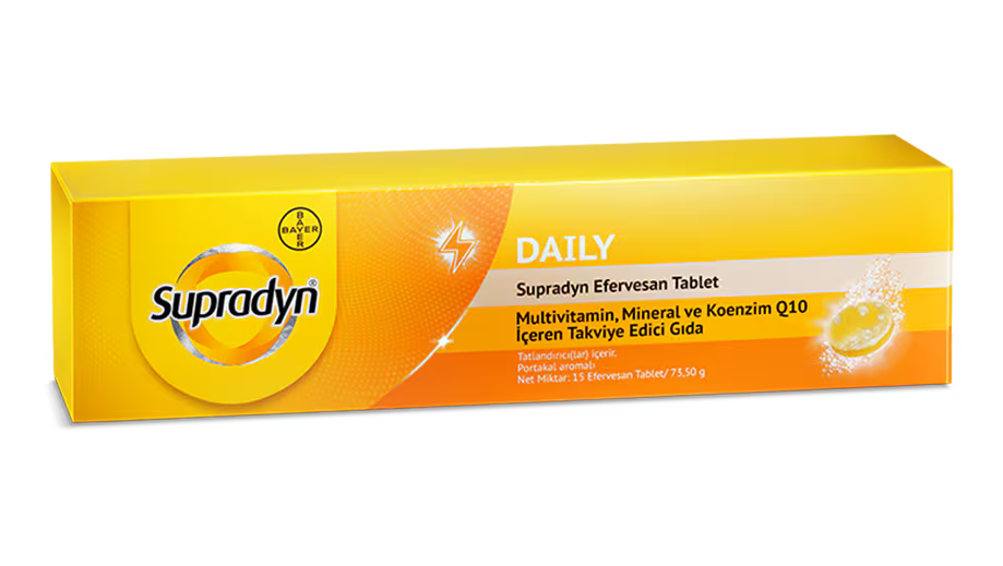 Supradyn® Daily 15 Efervesan Tablet
