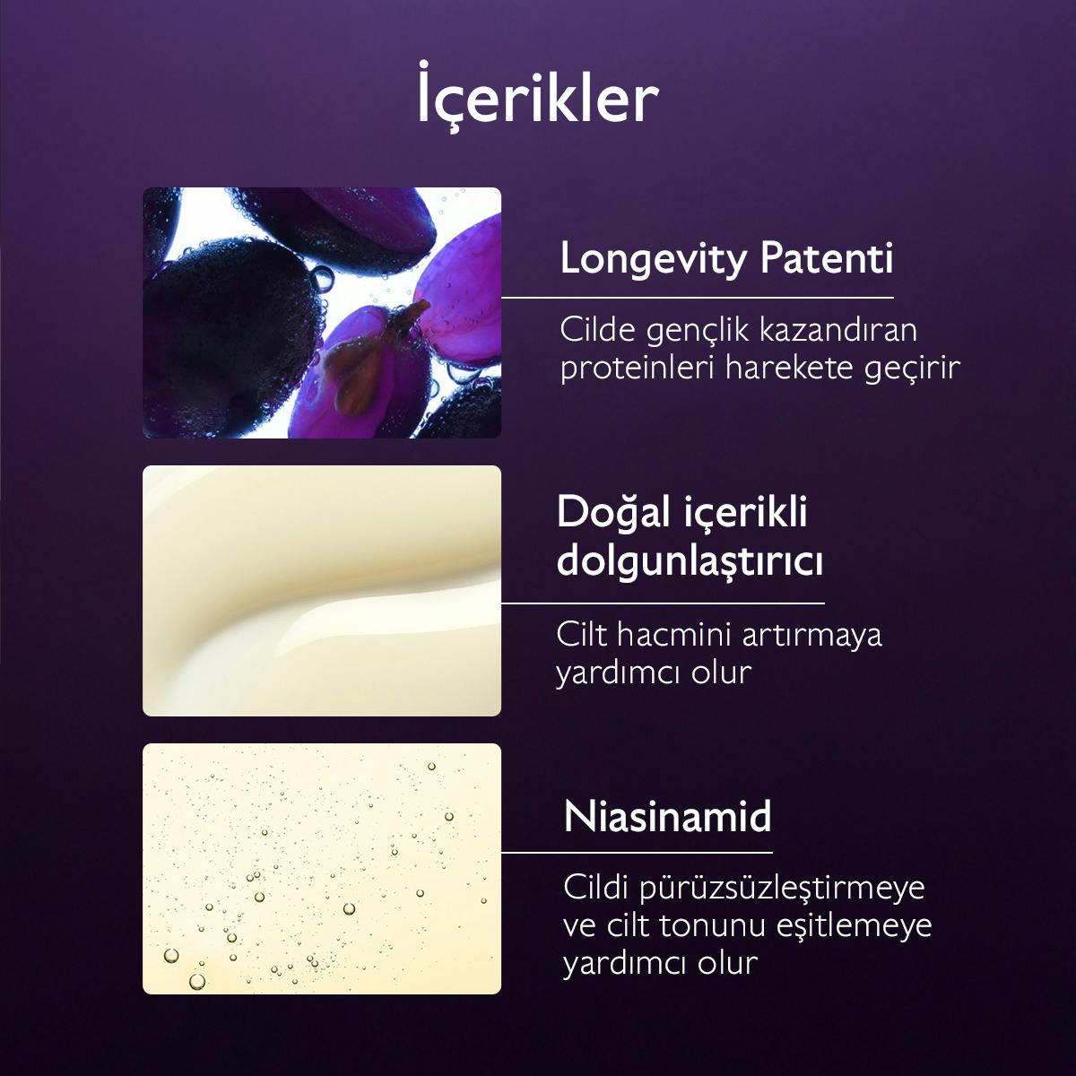 Kapsamlı Yaşlanma Karşıtı Serum