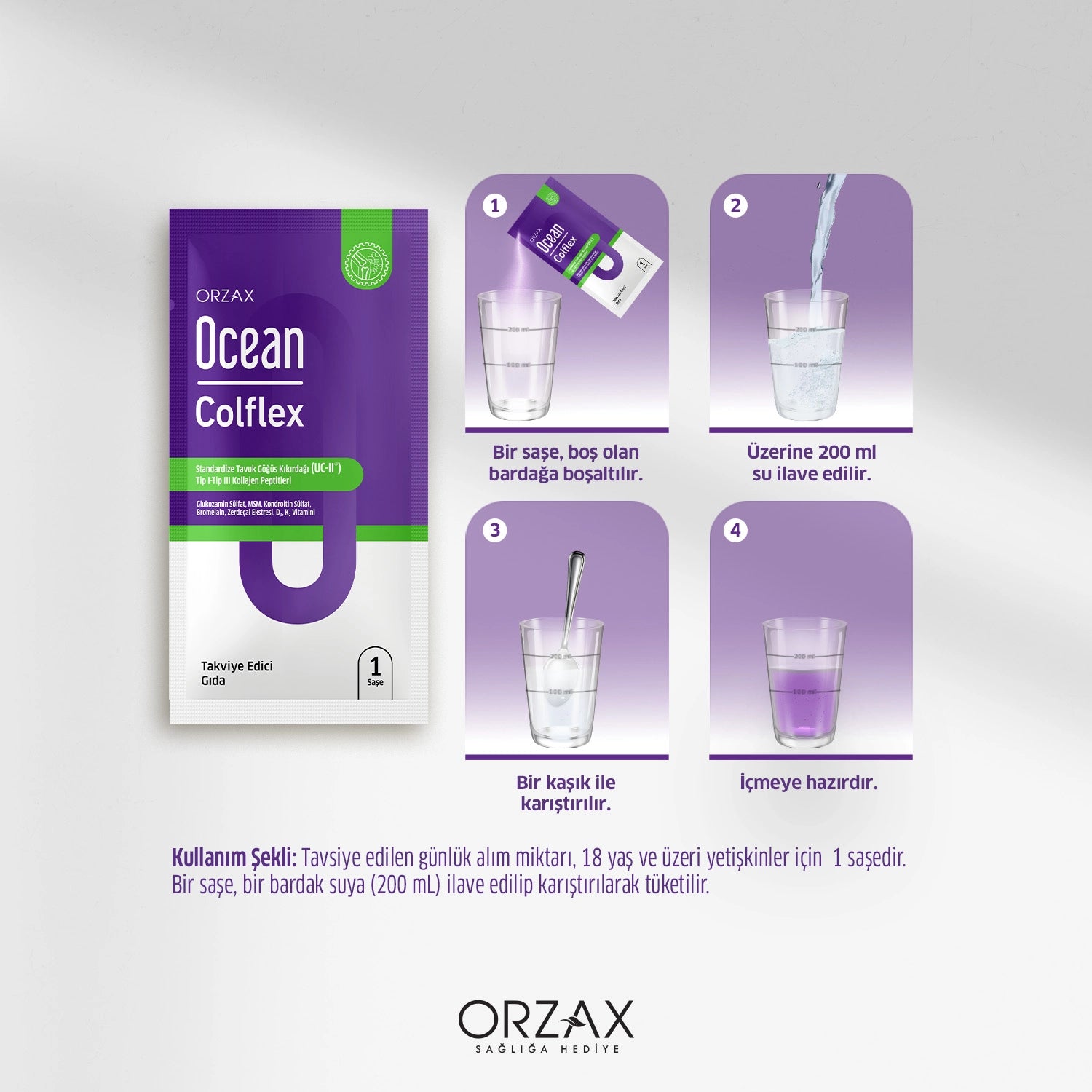 OCEAN COLFLEX TAKVIYE EDICI GIDA 30 saşe