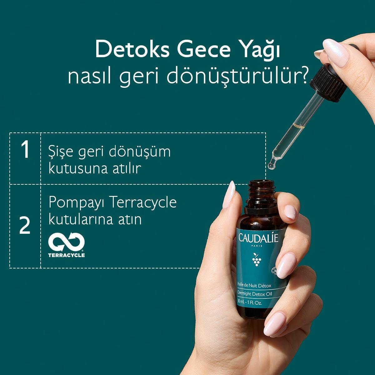 Detoks Etkili Gece Bakım Yağı