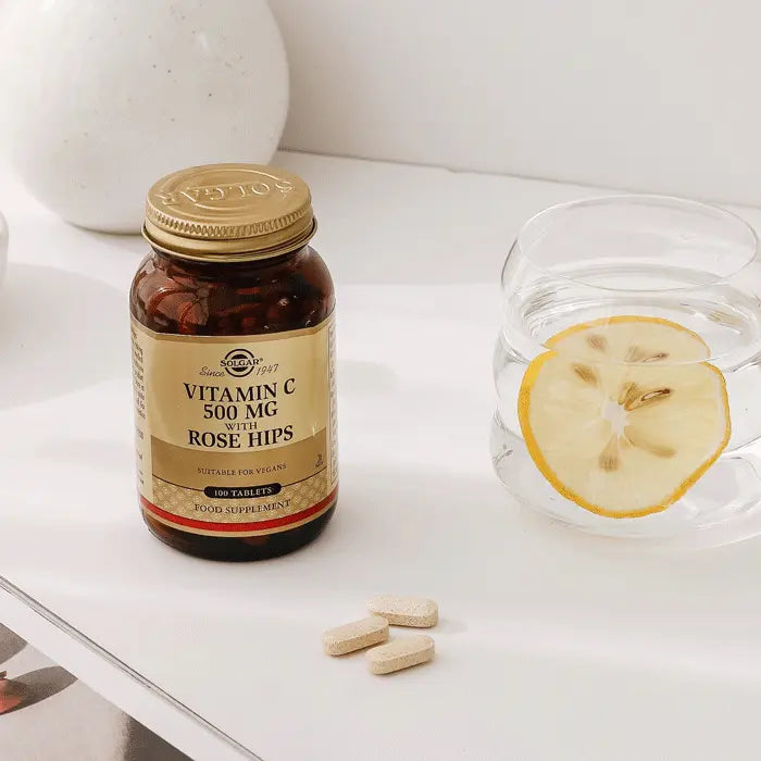 Vitamin C 500 mg with Rose Hips