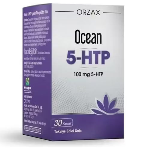 Ocean 5-Htp Iceren Takviye Edici Gida 100 Mg 30 Kapsul