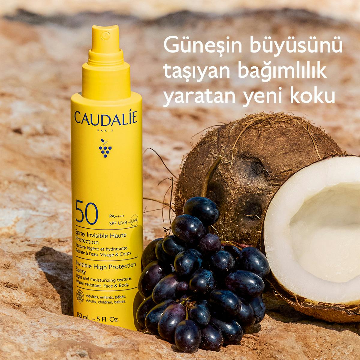Yüksek Koruma Sağlayan Güneş Spreyi SPF50