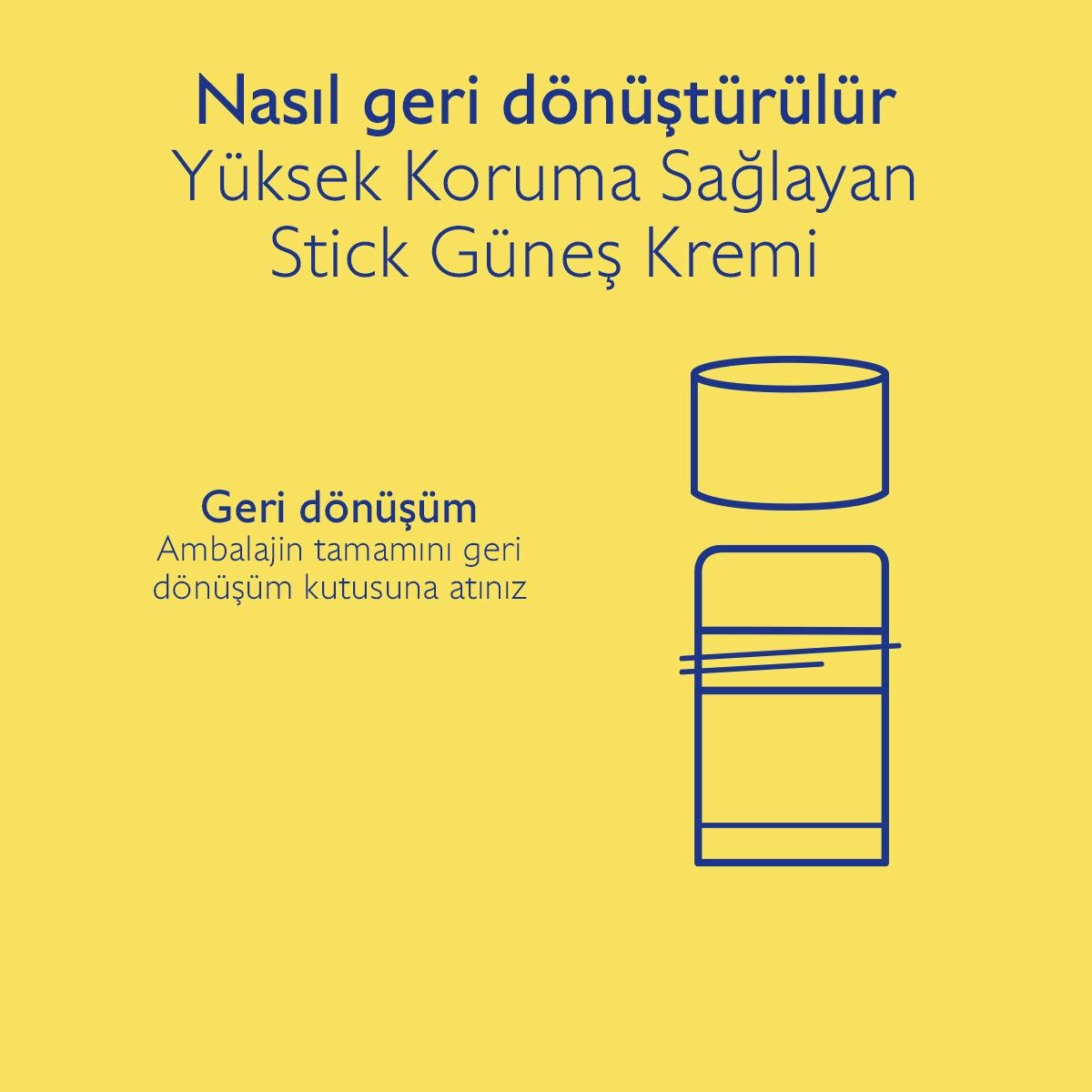 İz Bırakmayan Yüksek Korumalı Stick Güneş Kremi