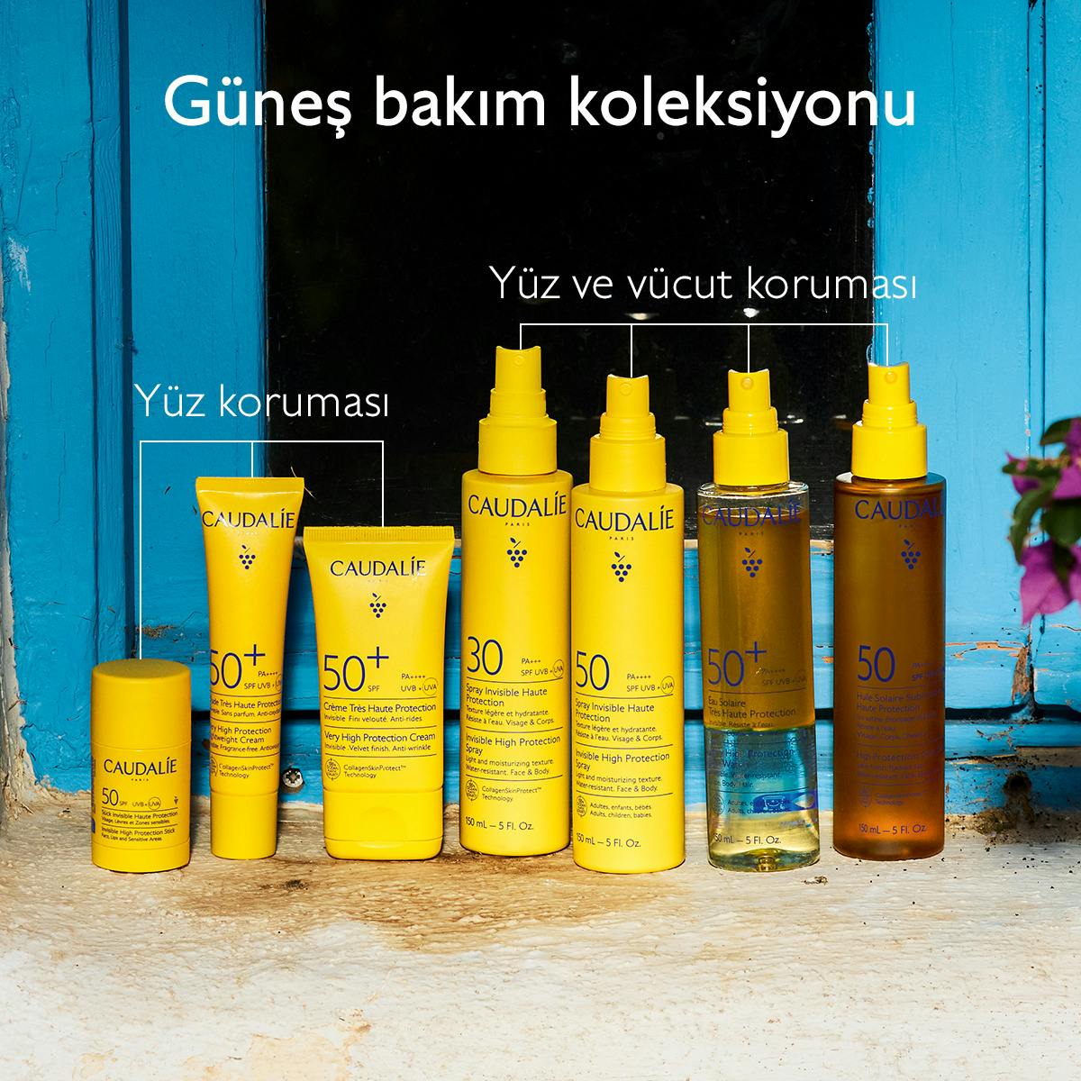 Yüksek Koruma Sağlayan Güneş Yağı SPF50