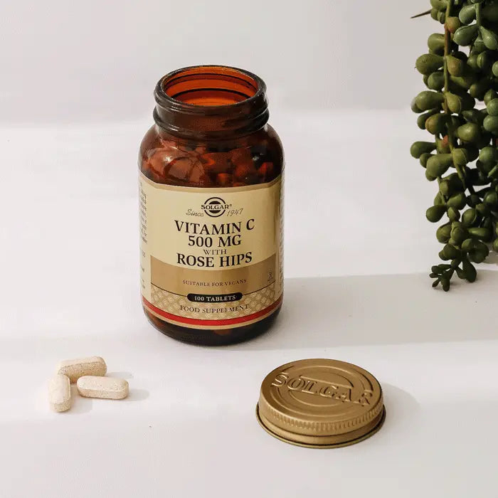 Vitamin C 500 mg with Rose Hips
