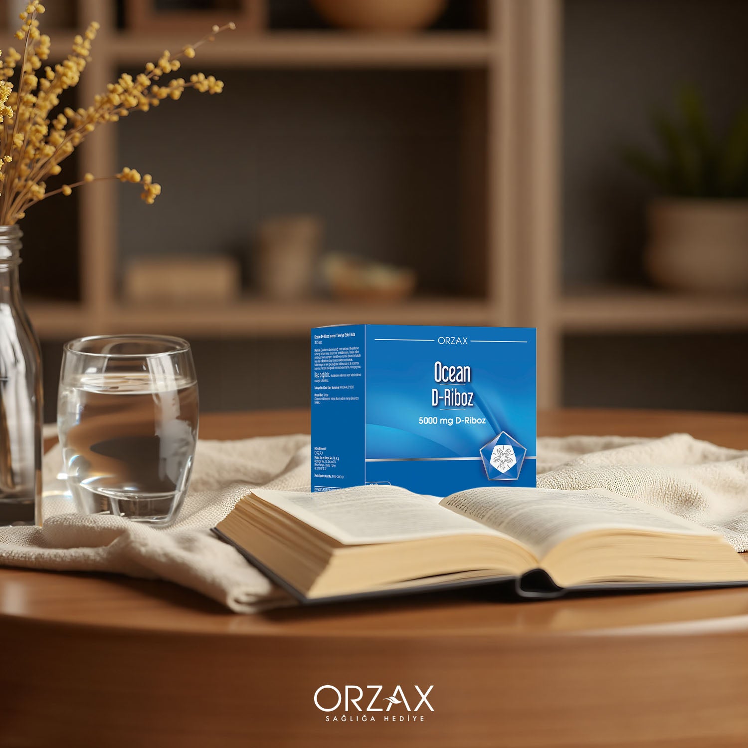 Ocean D-Riboz Iceren Takviye Edici Gida 5000 Mg 30 Sase