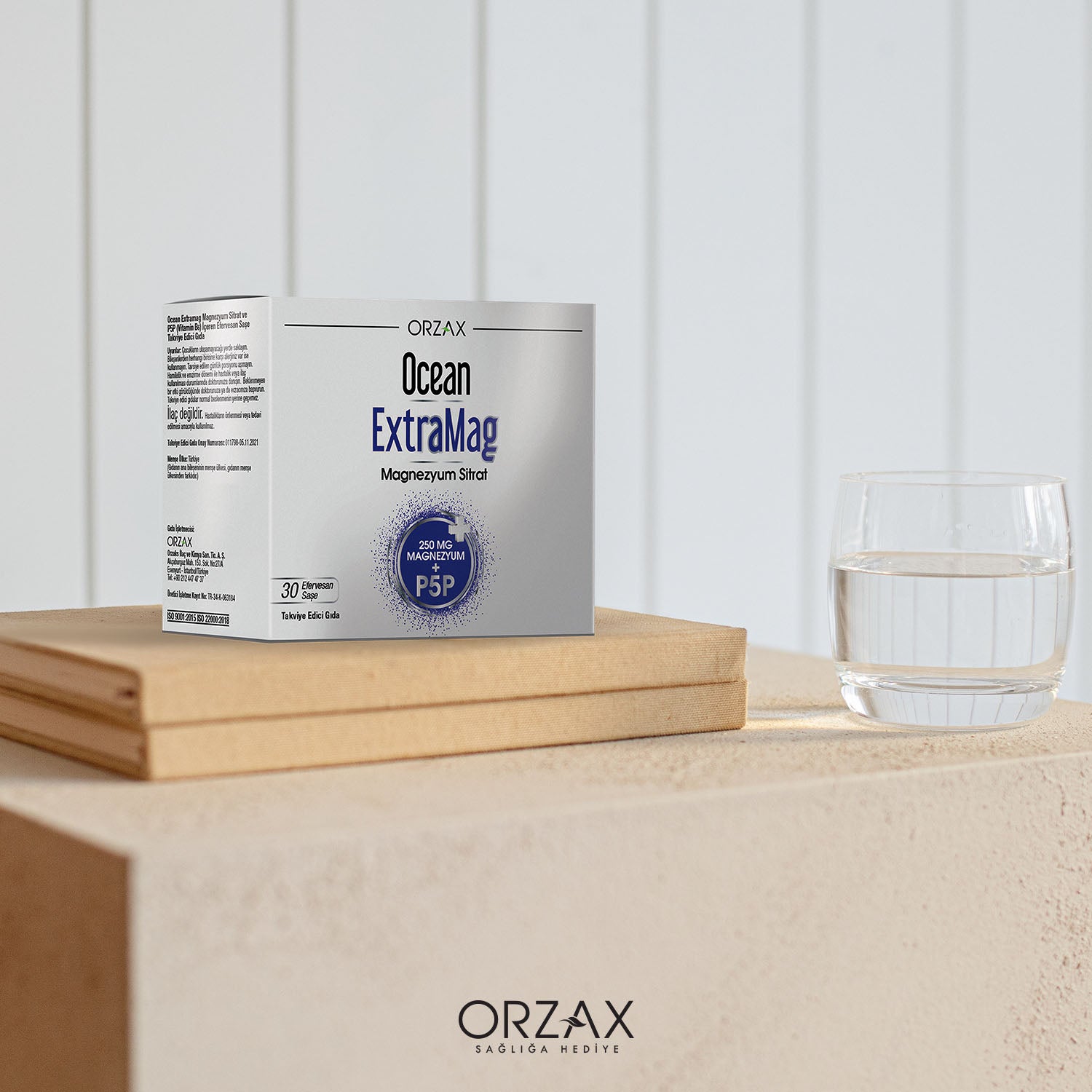 Ocean Extramag Magnezyum Sitrat Iceren Efervesan Sase Takviye Edici Gida 250 Mg 30 Sase