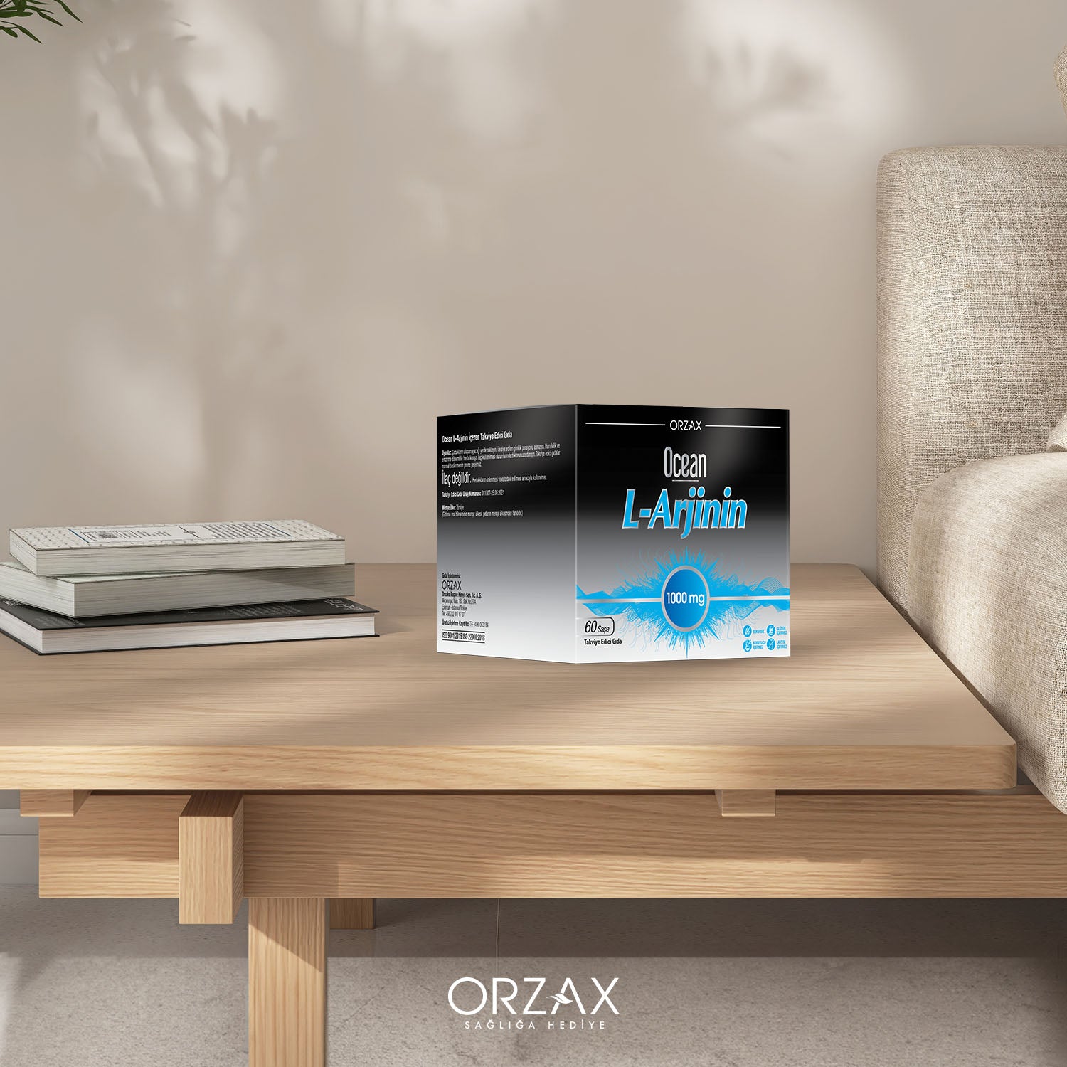 Ocean L-Arjinin Iceren Sase Takviye Edici Gida 60 Sase