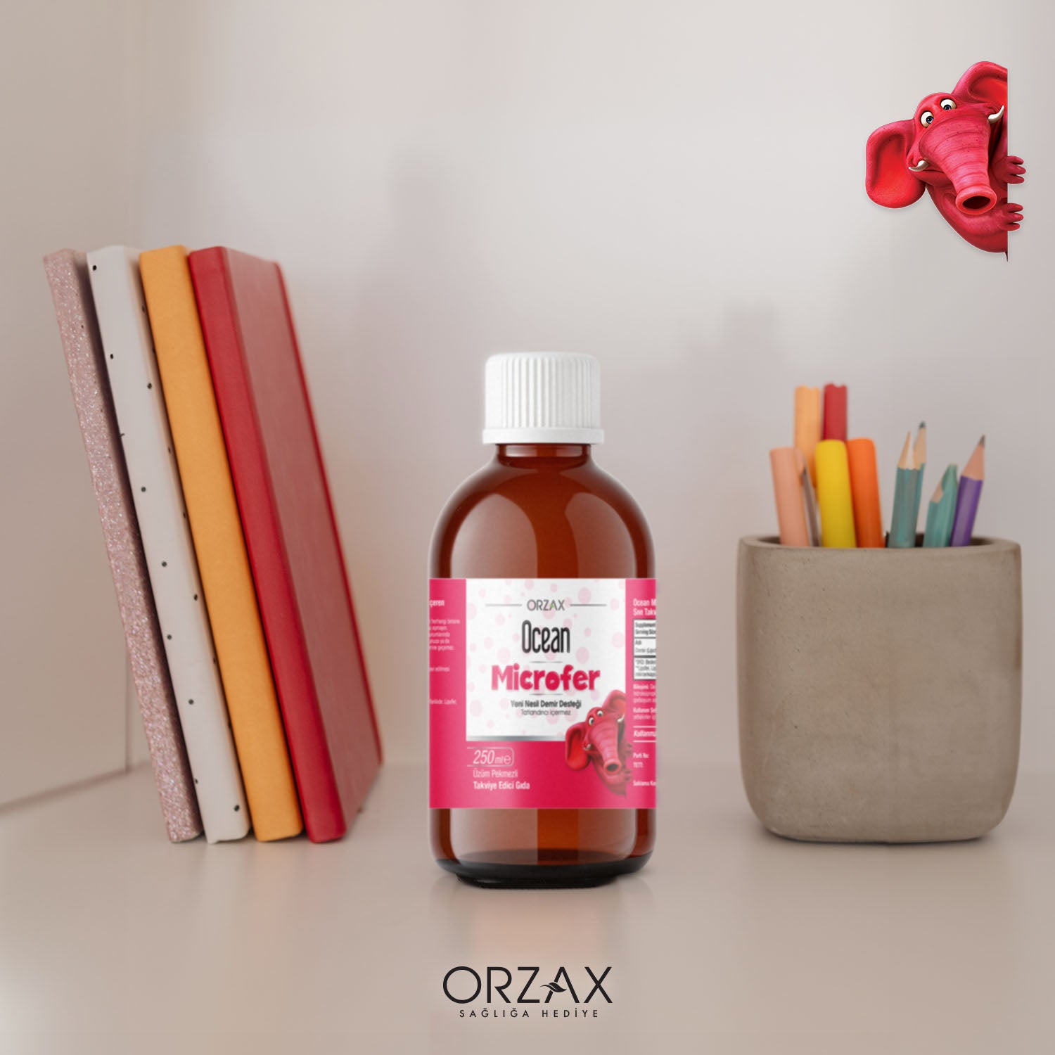 Ocean Microfer Lipozomal Demir Minerali Iceren Uzum Pekmezli Takviye Edici Gida 250 Ml Sise