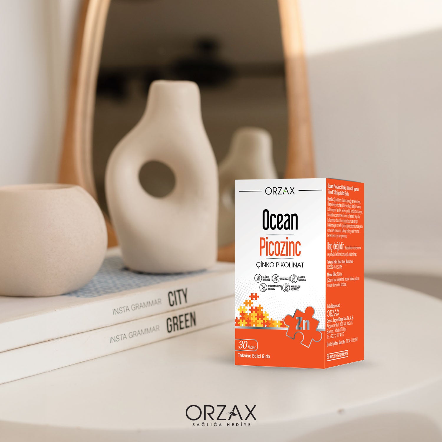 Ocean Picozinc Cinko Pikolinat Iceren Muz Aromali Takviye Edici Gida 150 Ml Sise