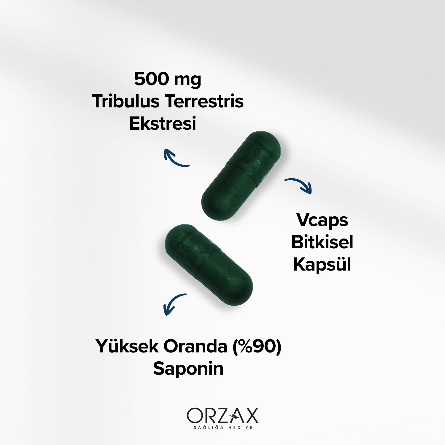 Ocean Tribulus Terrestris Ekstresi Iceren Takviye Edici Gida 60 Kapsul