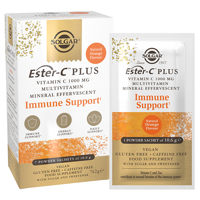 Ester-C™ Plus Vitamin C 1000 mg Multivitamin – Mineral Effervescent