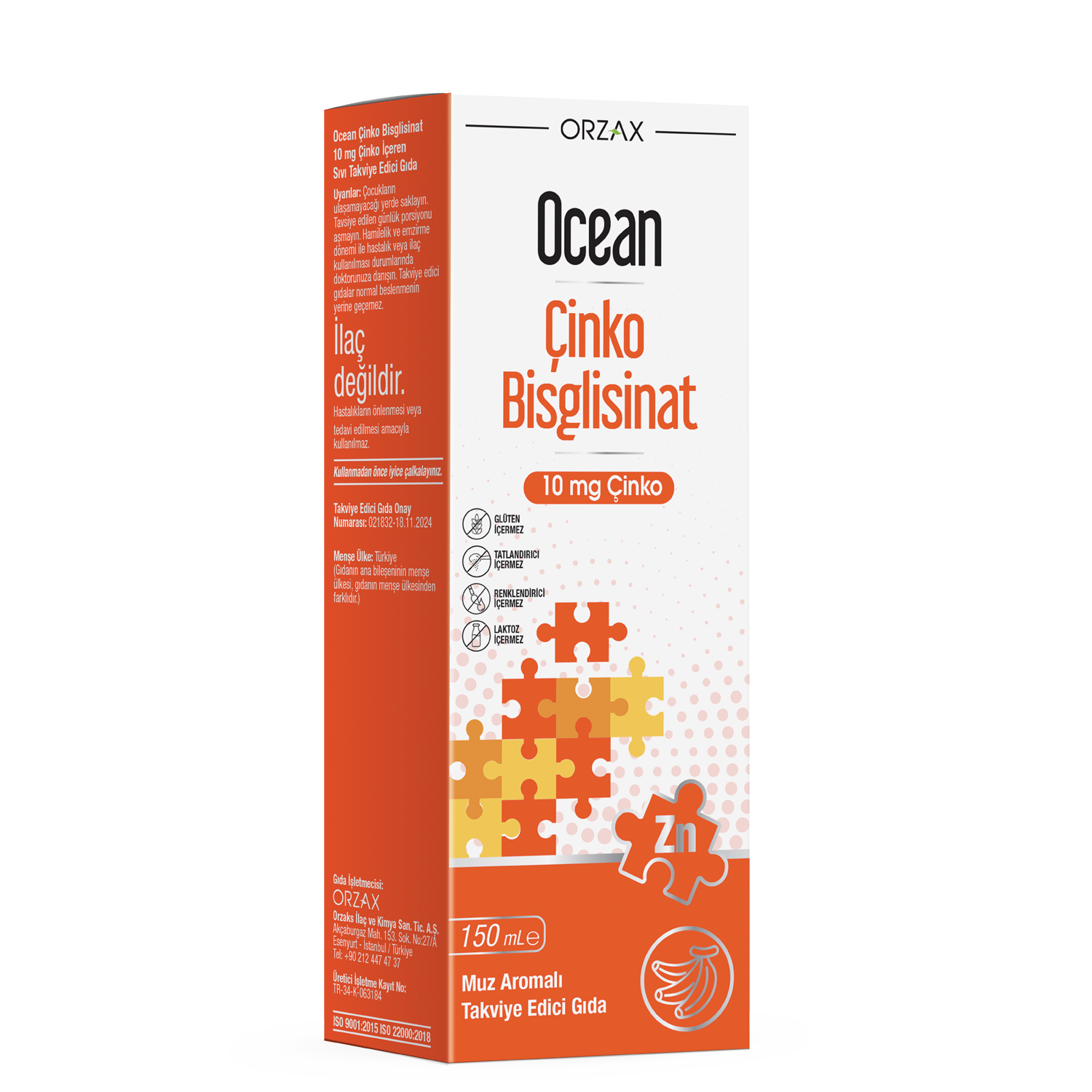 ocean çinko bisglisinat