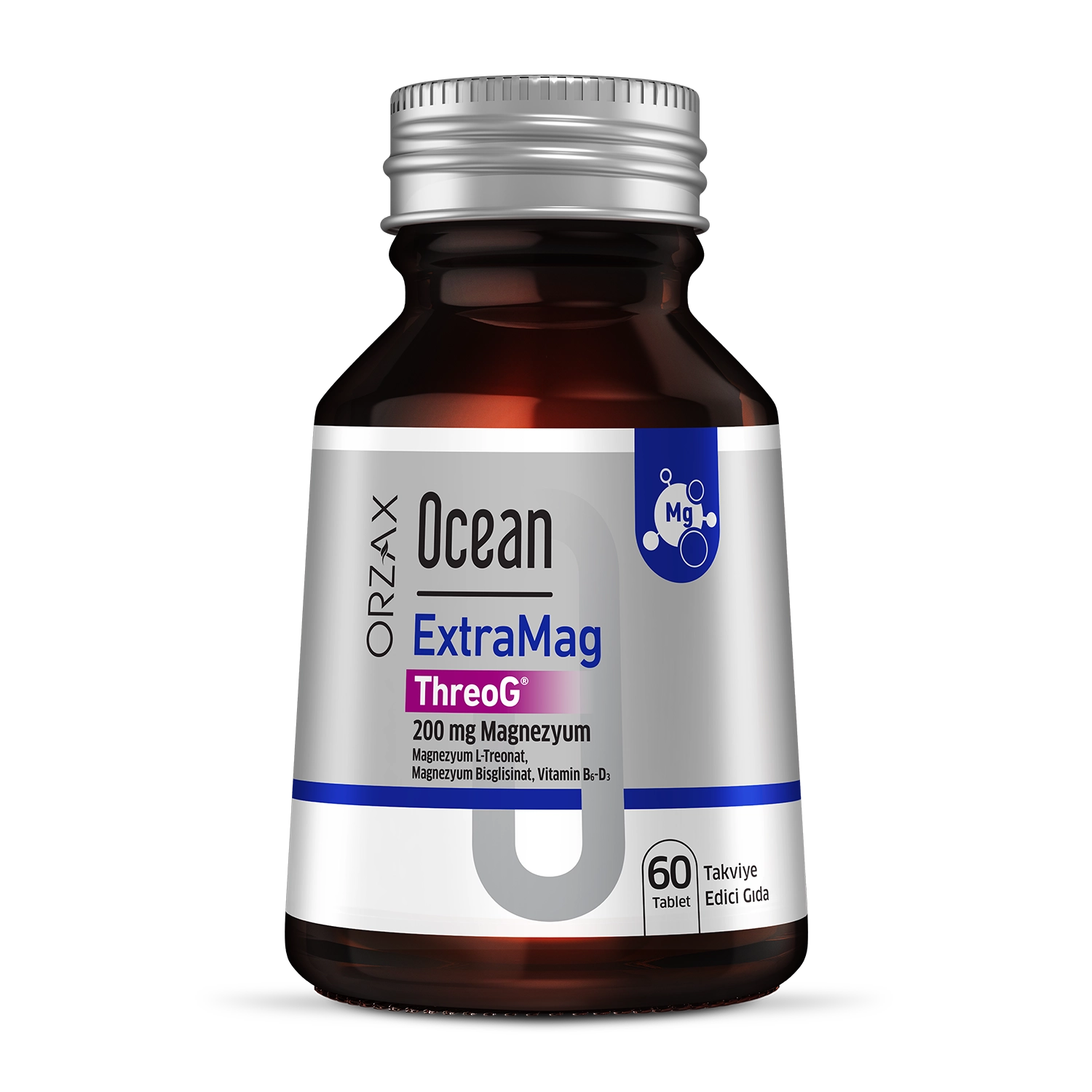 OCEAN EXTRAMAG THREOG TABLET 200 mg 60 tablet