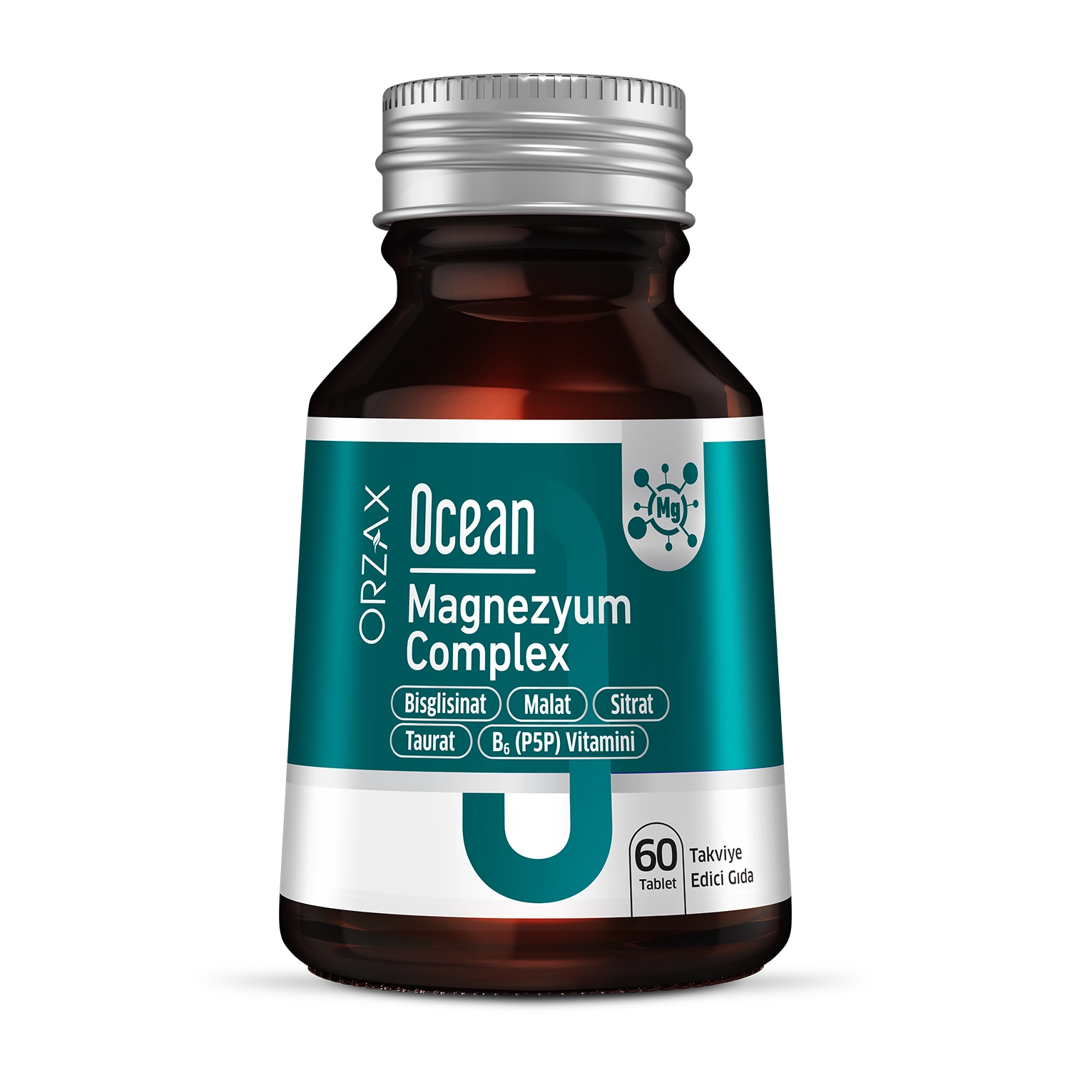 Ocean Magnezyum Complex Takviye Edici Gida Tablet 60 Tablet