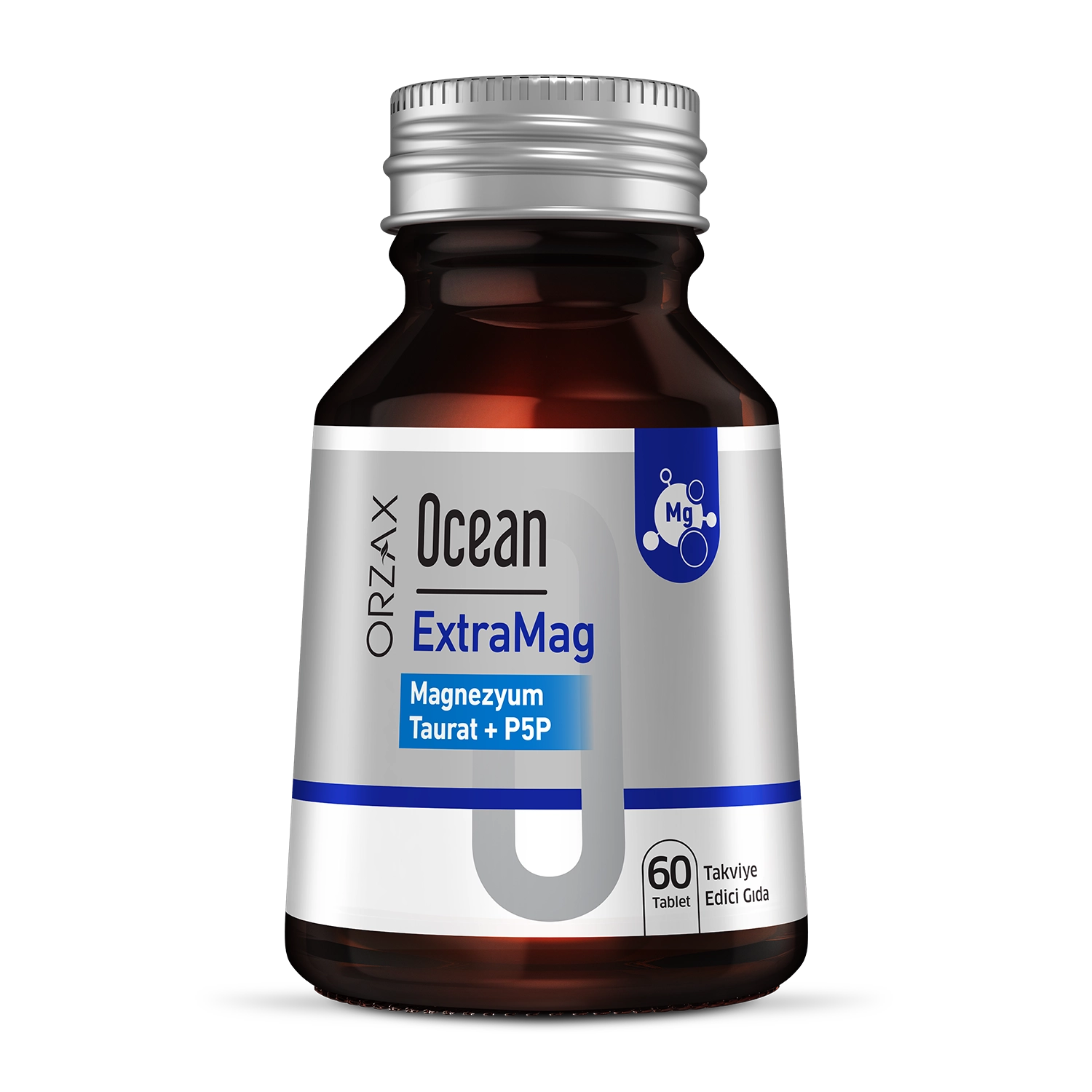 Ocean Extramag Magnezyum Taurat + P5P Takviye Edici Gida Tablet 60 Tablet