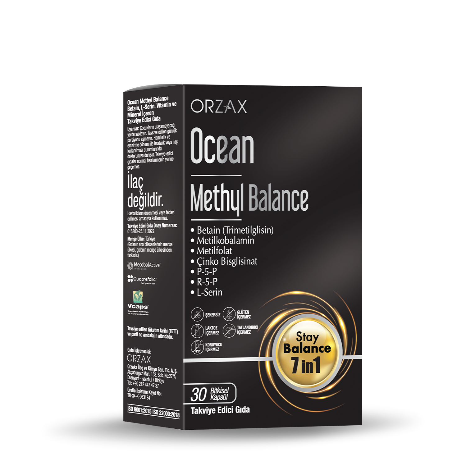 OCEAN METHYL BALANCE KAPSUL 30 kapsül