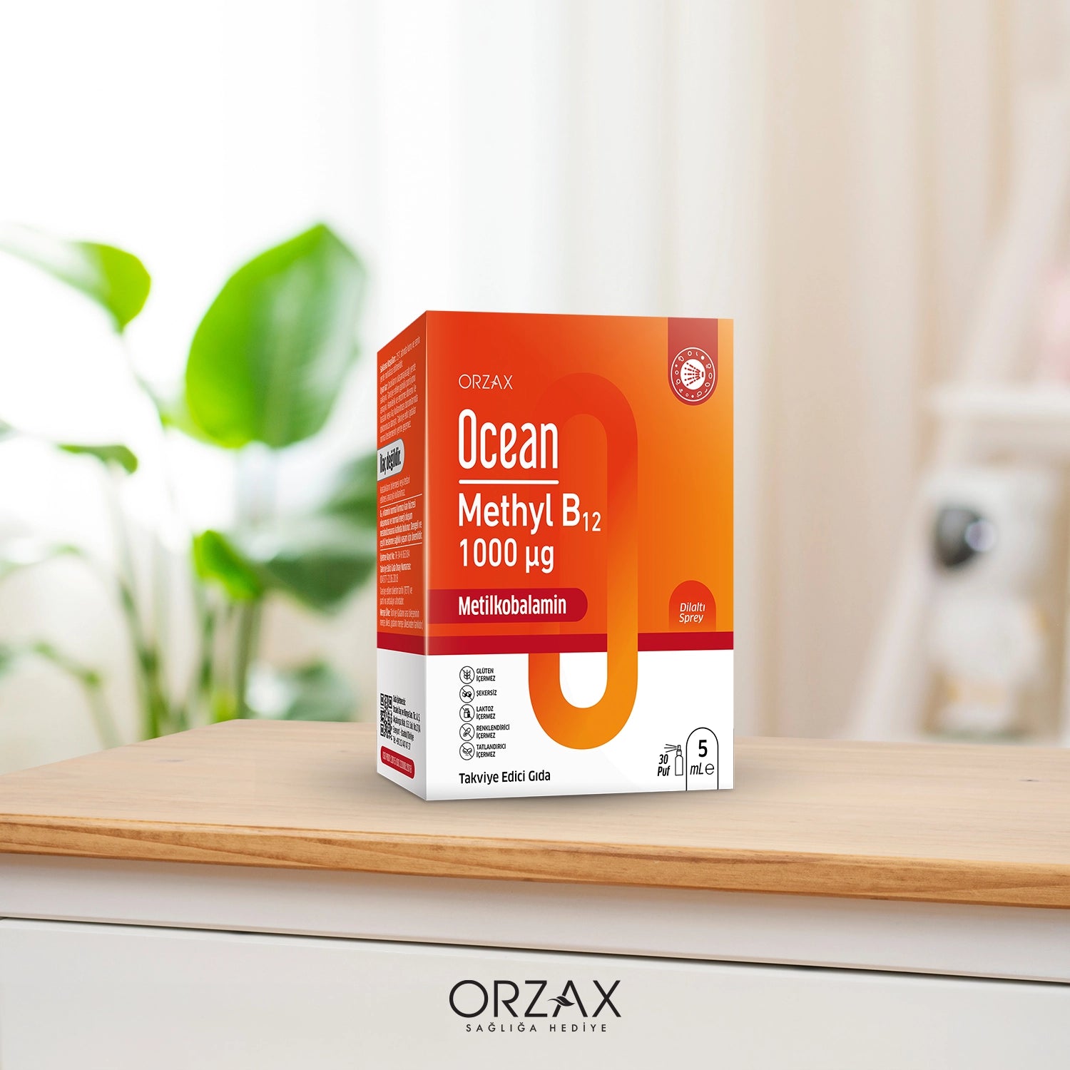 OCEAN METHYL B12 SPREY 1000 mcg 5 ml şişe