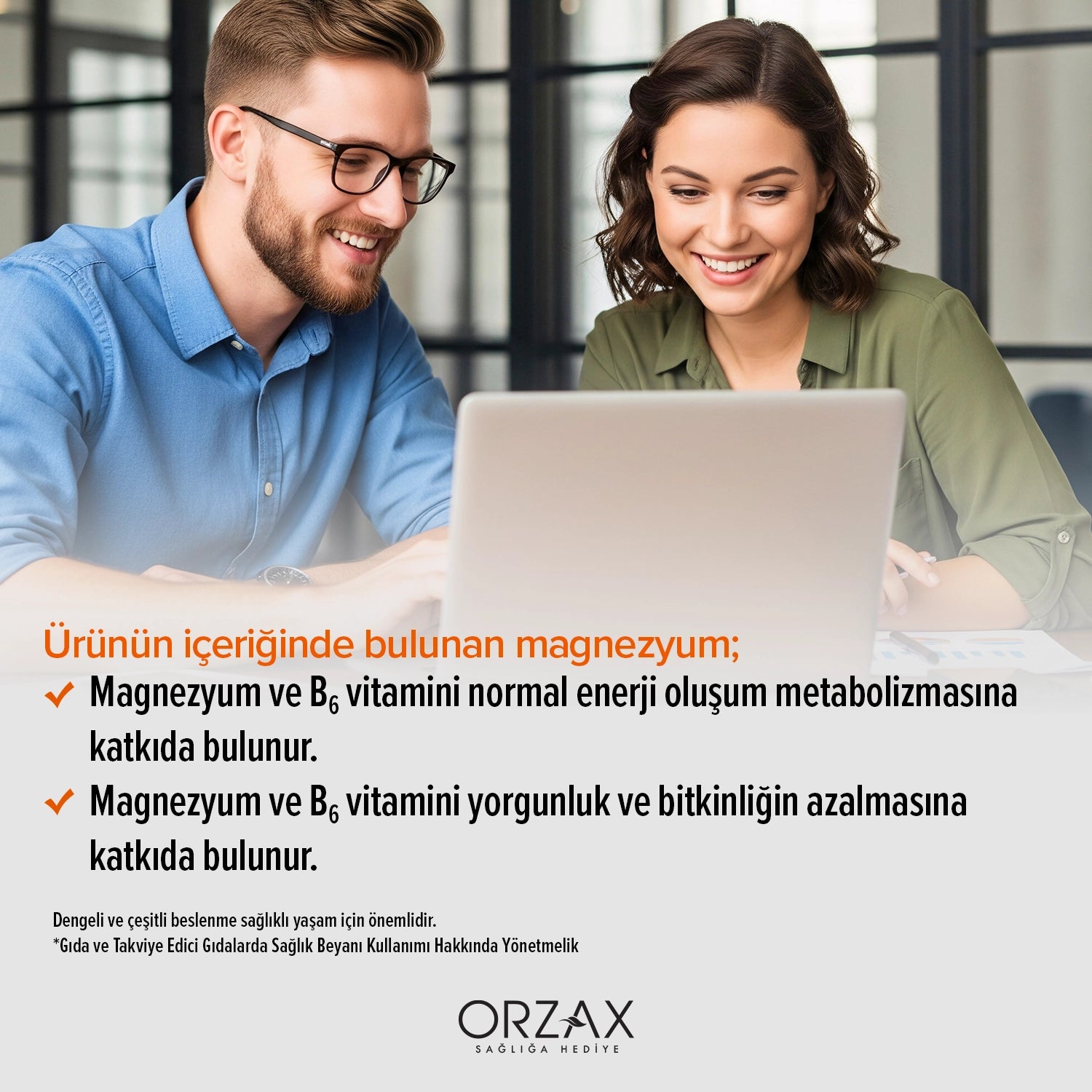 Ocean Extramag Magnezyum Malat + P5P Takviye Edici Gida Tablet 60 Tablet