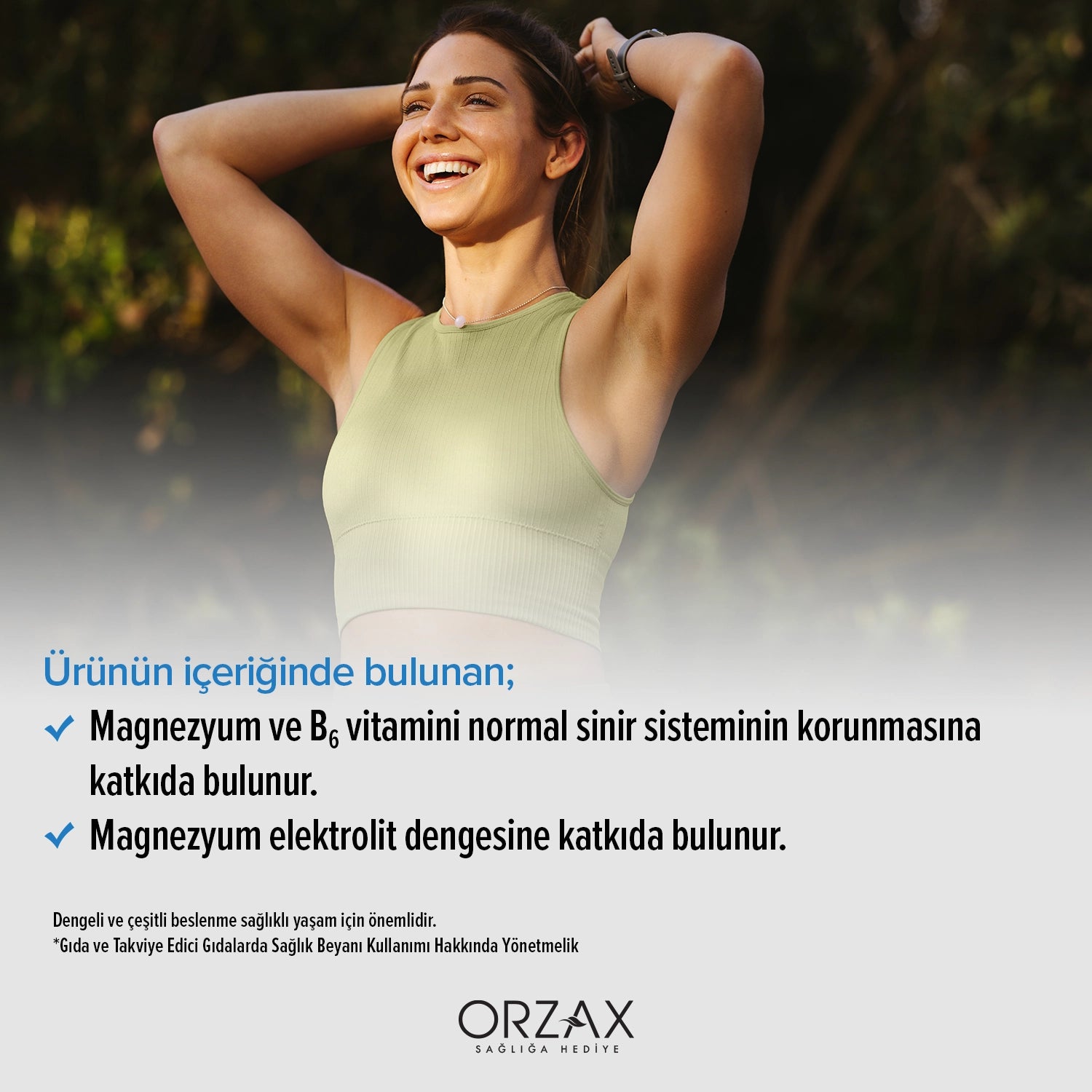 Ocean Extramag Magnezyum Taurat + P5P Takviye Edici Gida Tablet 60 Tablet