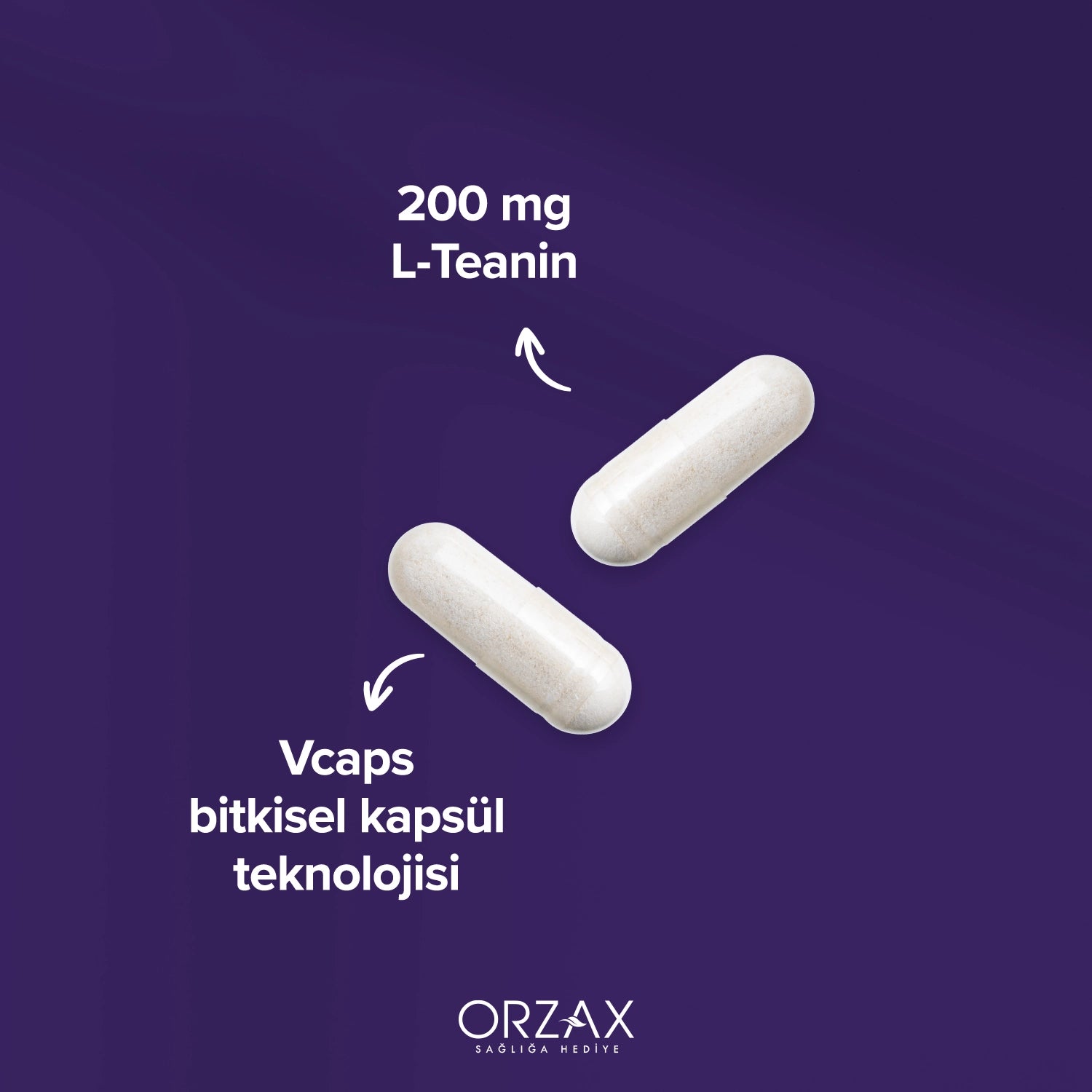 Ocean L-Teanin Iceren Takviye Edici Gida 30 Kapsul