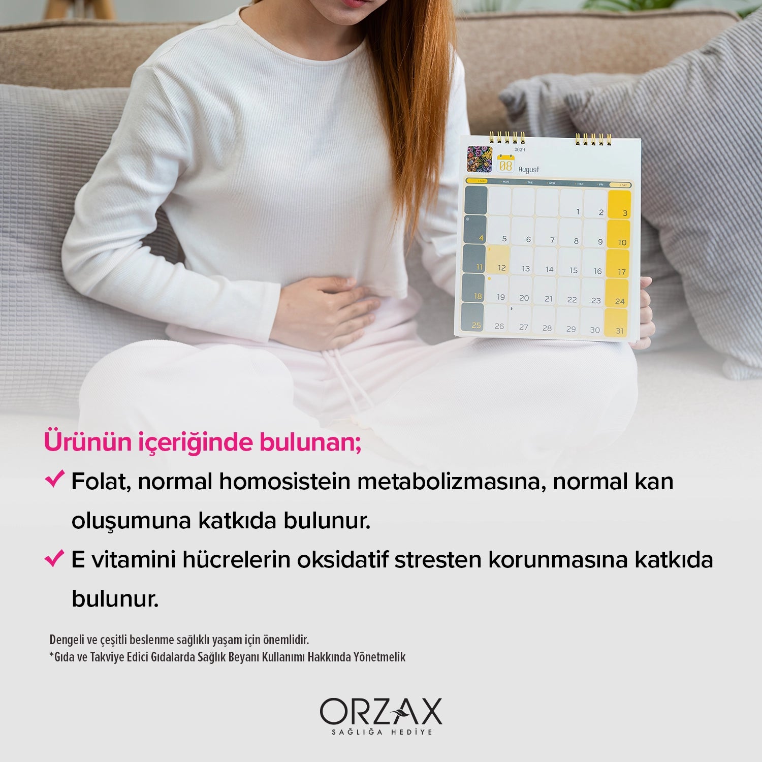 Ocean Polysitol Inositol Takviye Edici Gida 400 Mcg 30 Sase