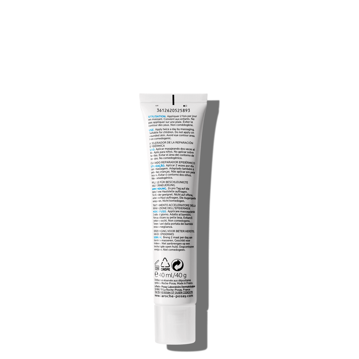 La Roche Posay ProductPage Damaged Cicaplast Gel B5 Pro Recovery 40ml